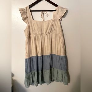 NWT color block Dress XL